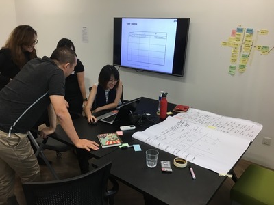 UX workshop The Launchpad Cyberjaya
